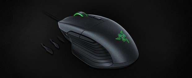 Razer Василиск   Фото: пресс материал   Эргономичная мышь для игроков с большими руками